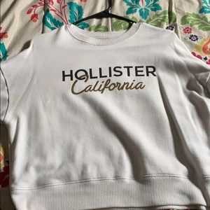 hollister cropped sweater